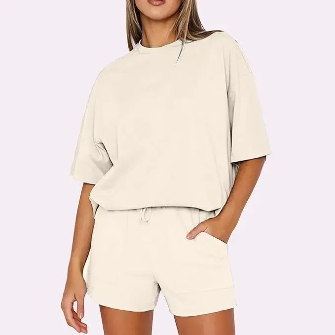 KAYLIE | zomer setje oversize t-shirt en short