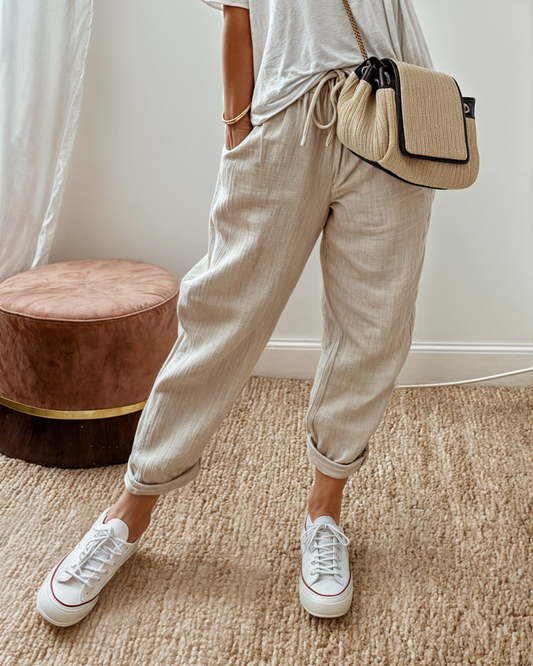 LOIZA | LUXE PANTALON VAN LINNENSTOF