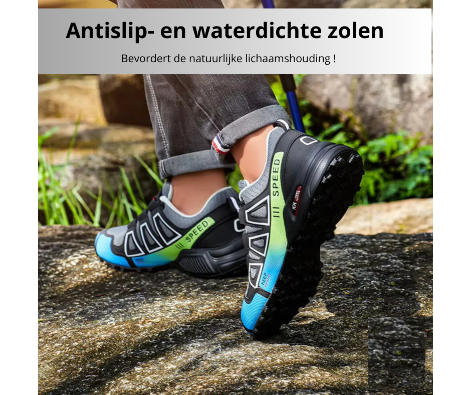 OrthoTrekking - Ergonomische pijnverlichtende trekking- en wandelschoen