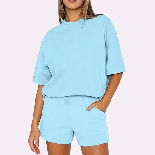 KAYLIE | zomer setje oversize t-shirt en short