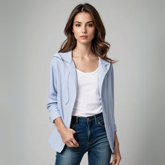 Elvira™ | Luxe Hoodie-Blouse
